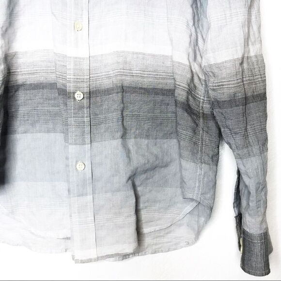 74AMK | Plaid Button Down Long Sleeve - Picture 3 of 6